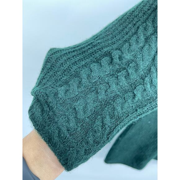 Max Studio Womens Dark Green Knit Long Sleeve Pullover Sweater Dress NEW Small - Picture 7 of 10